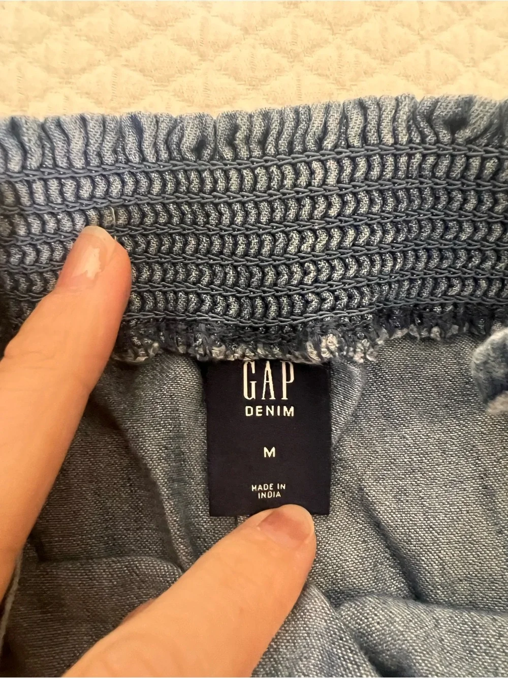 Gap Chambray Denim Romper • Medium (8)